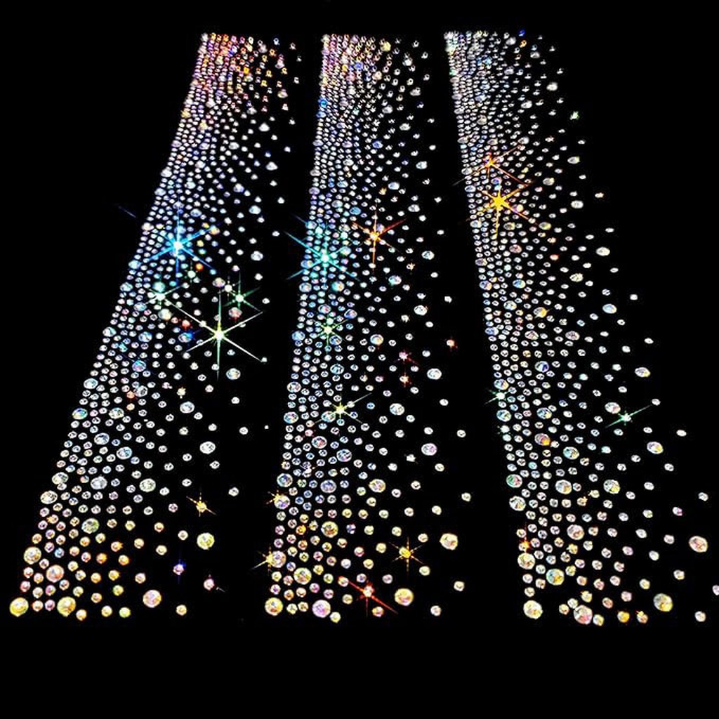 Hotfix Rhinestone Sheet - Applicazione Termoadesiva di Strass Scintillanti di