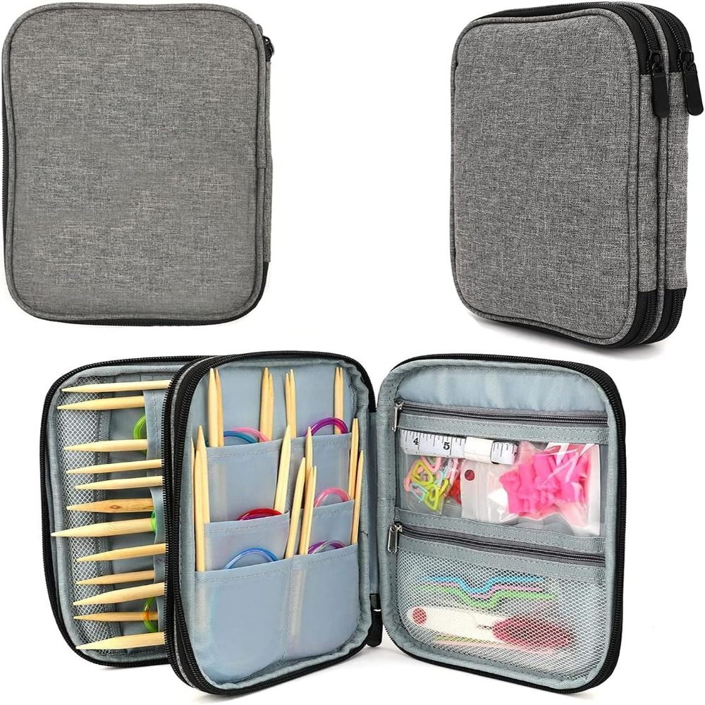 Craft Embellishment Storage - Custodia per ferri da maglia, custodia