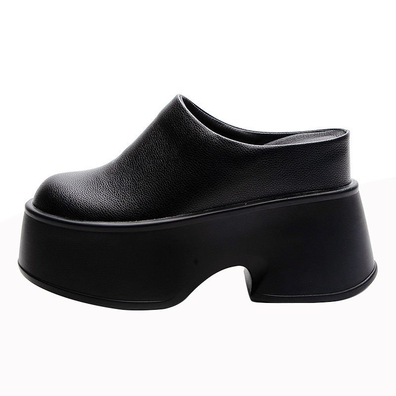 Sandali Mule in Vera Pelle con - Guipure Lace Panel recensione e prezzo
