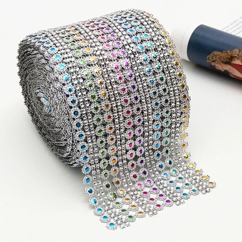 1 metro 16 file di cristallo d - Hotfix Rhinestone Sheet recensione e prezzo