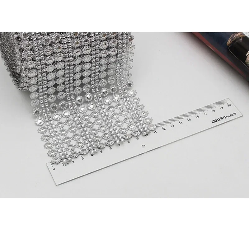 1 metro 16 file di cristallo d - Hotfix Rhinestone Sheet recensione e prezzo