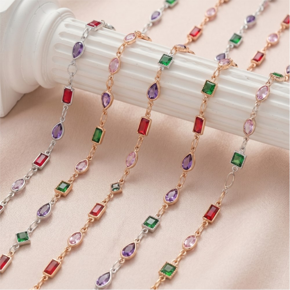 Catena di 1 metro con strass r - Pearl Trim Chain recensione e prezzo