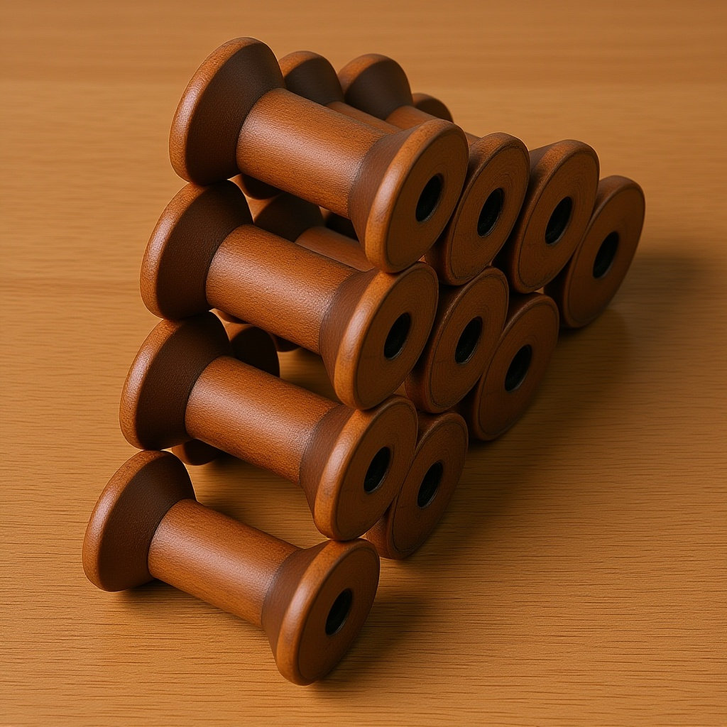 10 Pezzi Rocchetti in Legno Vi - Organza Ribbon Spool recensione e prezzo