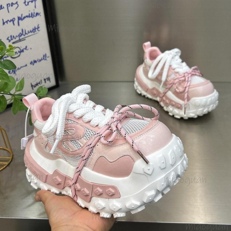 Sneakers da Donna con Plateau  - Guipure Lace Panel recensione e prezzo