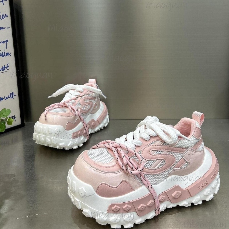 Sneakers da Donna con Plateau  - Guipure Lace Panel recensione e prezzo