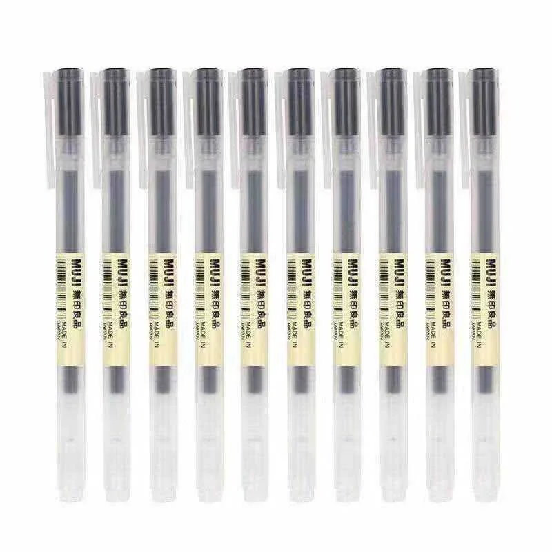 10-30 Pz/set 0.38/0.5mm Penna  - Muji Stationery Gel Pen recensione e prezzo