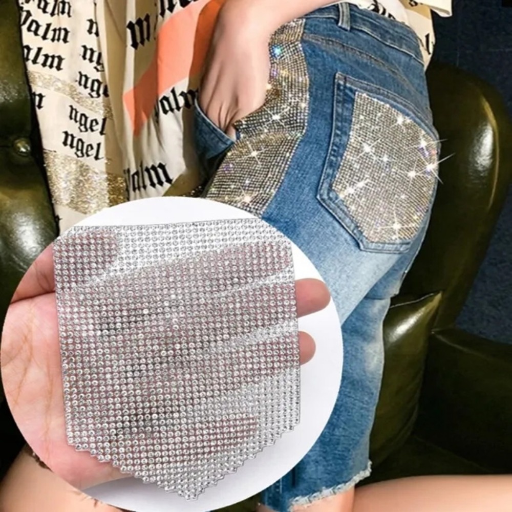 Toppe con strass di lusso Jean - Hotfix Rhinestone Sheet recensione e prezzo