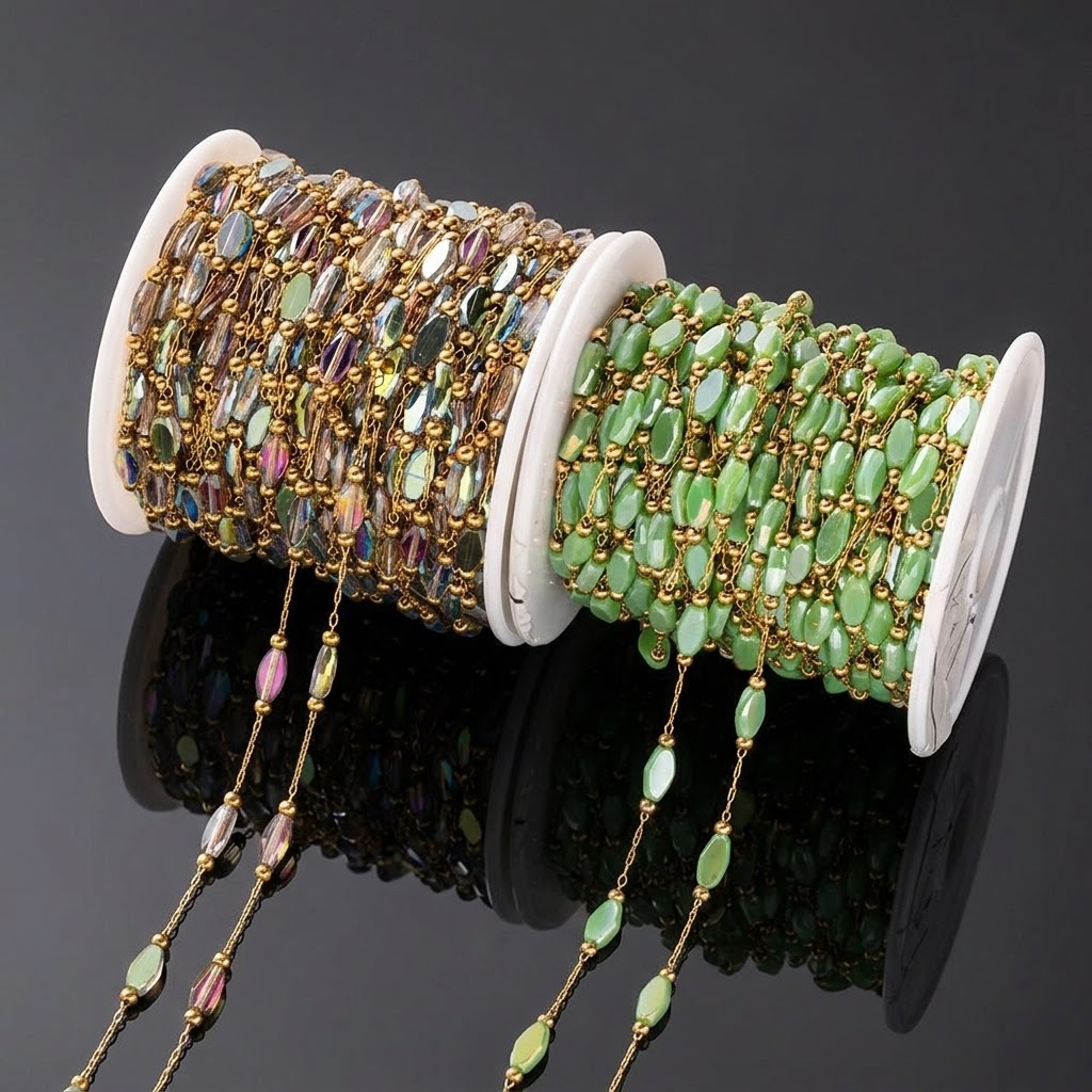Catene a rombo in acciaio inos - Pearl Trim Chain recensione e prezzo