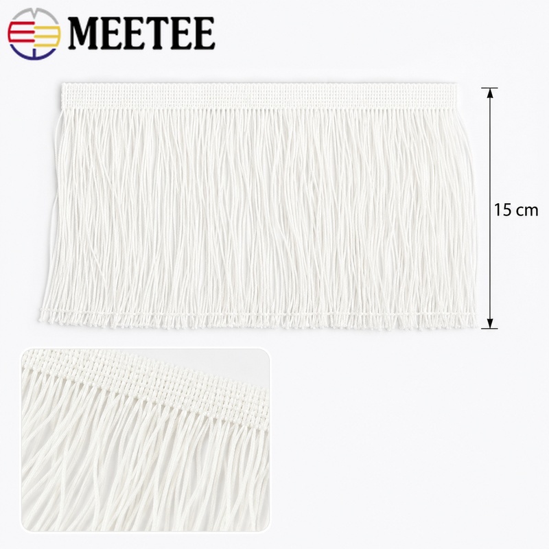 5/10 Yards 15cm Frangia in Pol - Fringe Ribbon Sewing recensione e prezzo